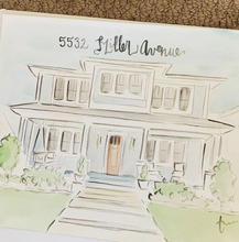 Load image into Gallery viewer, Custom Watercolor House Painting